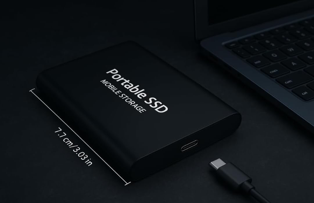 Buy 2TB Solid State Drive SSD for PC Laptop Black High-Capacity Storage...