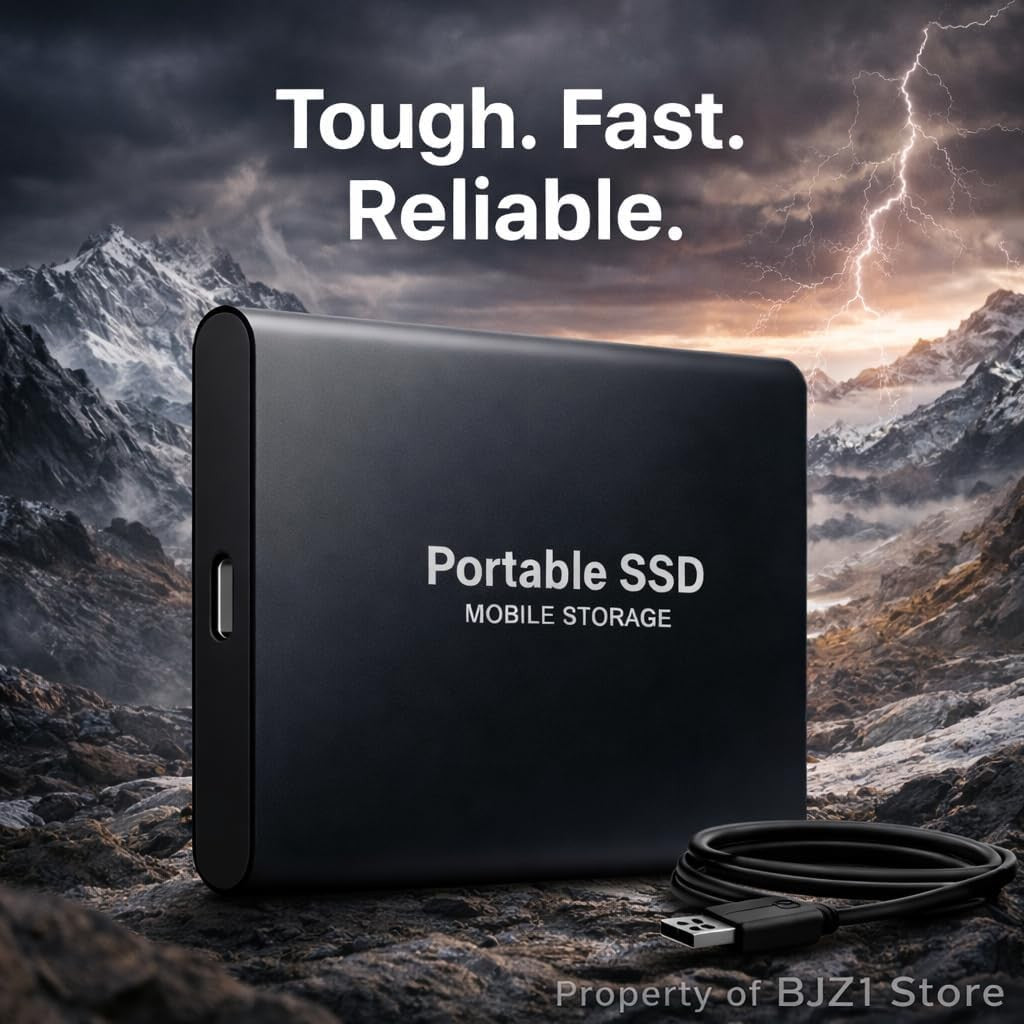 Buy 2TB Solid State Drive SSD for PC Laptop Black High-Capacity Storage...