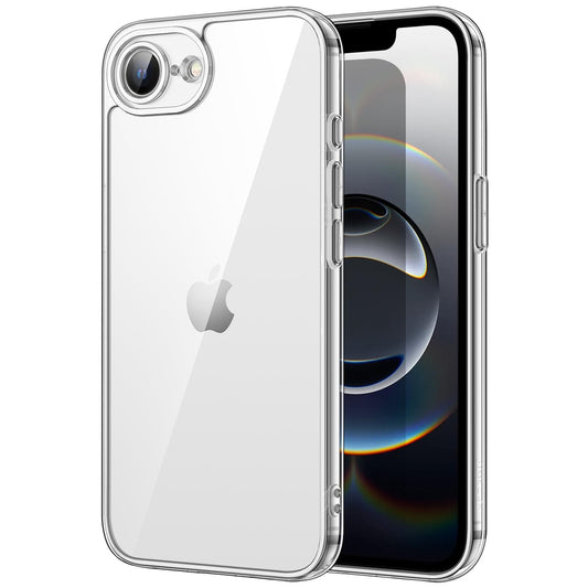 JETech Clear Case for iPhone 16e 6.1-Inch Shockproof Bumper Cover