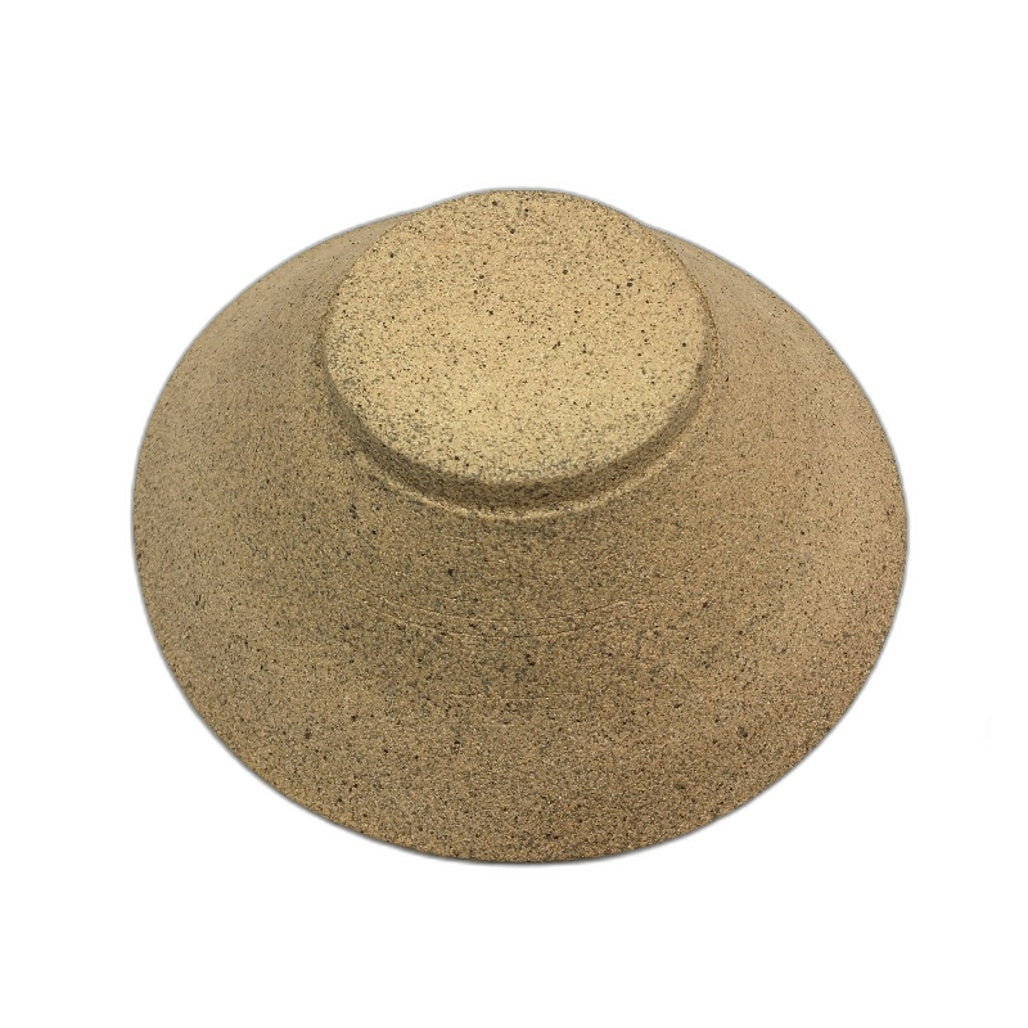 HANDCRAFTED Stoneware Pottery 3 Leaf Trinket Bowl By Lenore Hattoum 16cm