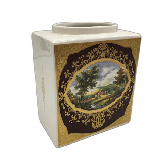 VINTAGE Royal Cauldon Bristol Ironstone Made For Twining Tea Cannister