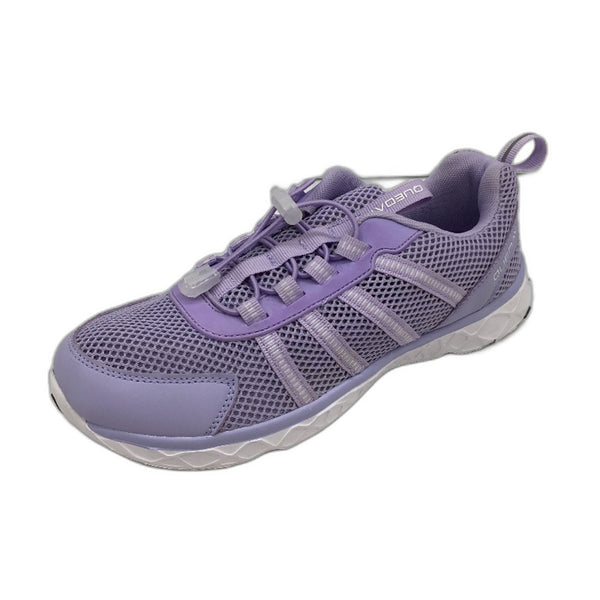 Queday Lilac Purple Mesh Lightweight Water Sneaker Shoes Ladies Size EU 40 NEW