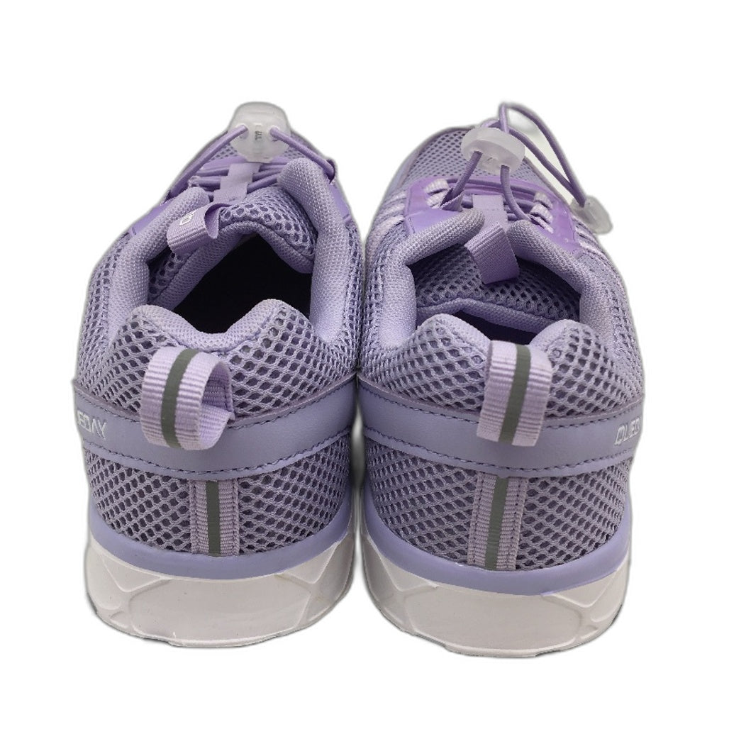 Queday Lilac Purple Mesh Lightweight Water Sneaker Shoes Ladies Size EU 40 NEW