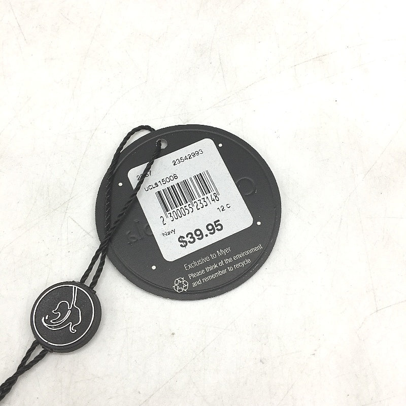 Chloe & Lola Myer Navy Blue Lace Detail Push Up Bra Ladies Size 12C NEW