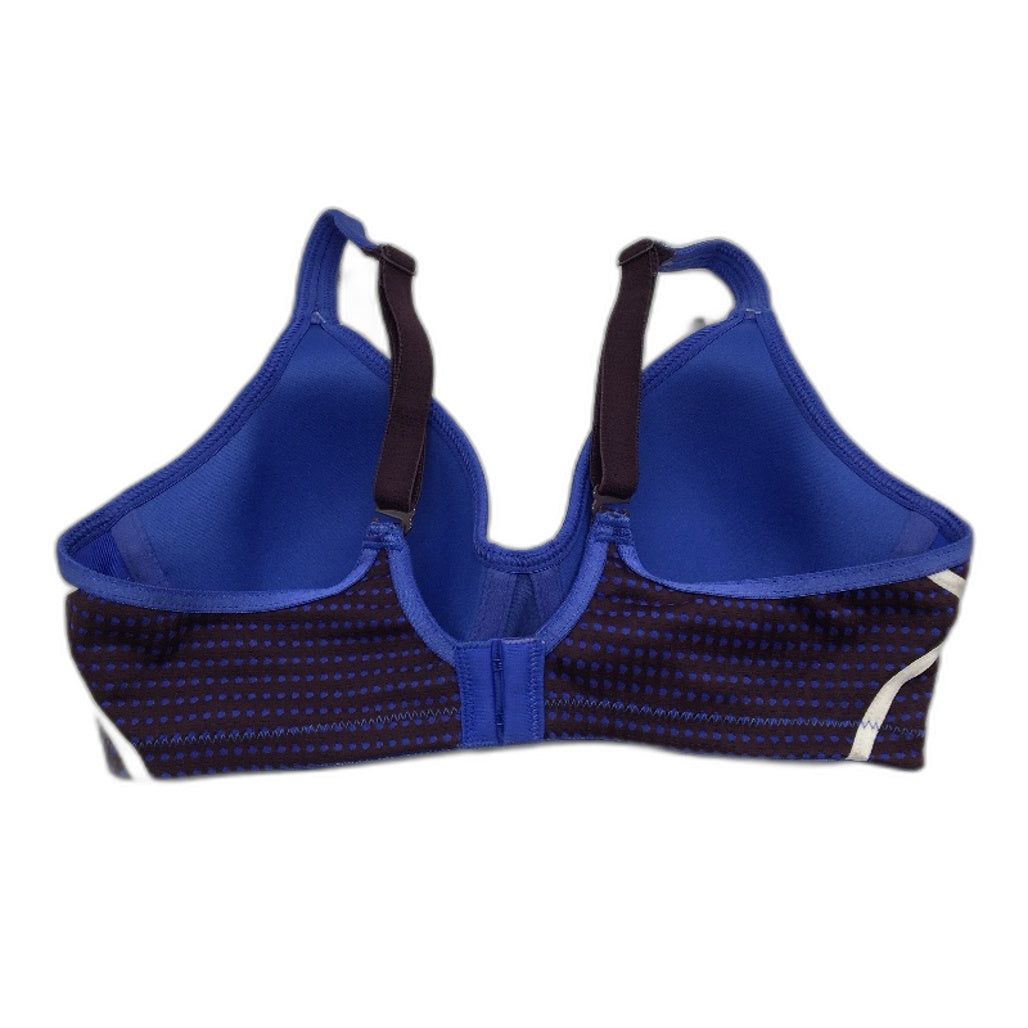 Berlei SF2 Medium Impact Blue Electrify Mesh Contour Bra Ladies Size 12B NEW