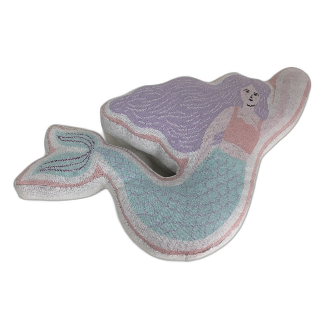 Target 5Pc Pink Kids Mermaid Cushion, Bath & Hand Towel & Face Washer Set NEW