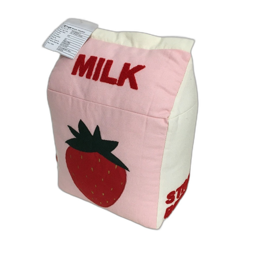 Target 4Pce Strawberry Milk Red & Pink Cushion, Floor Mat & 2 Bath Towel Set NEW