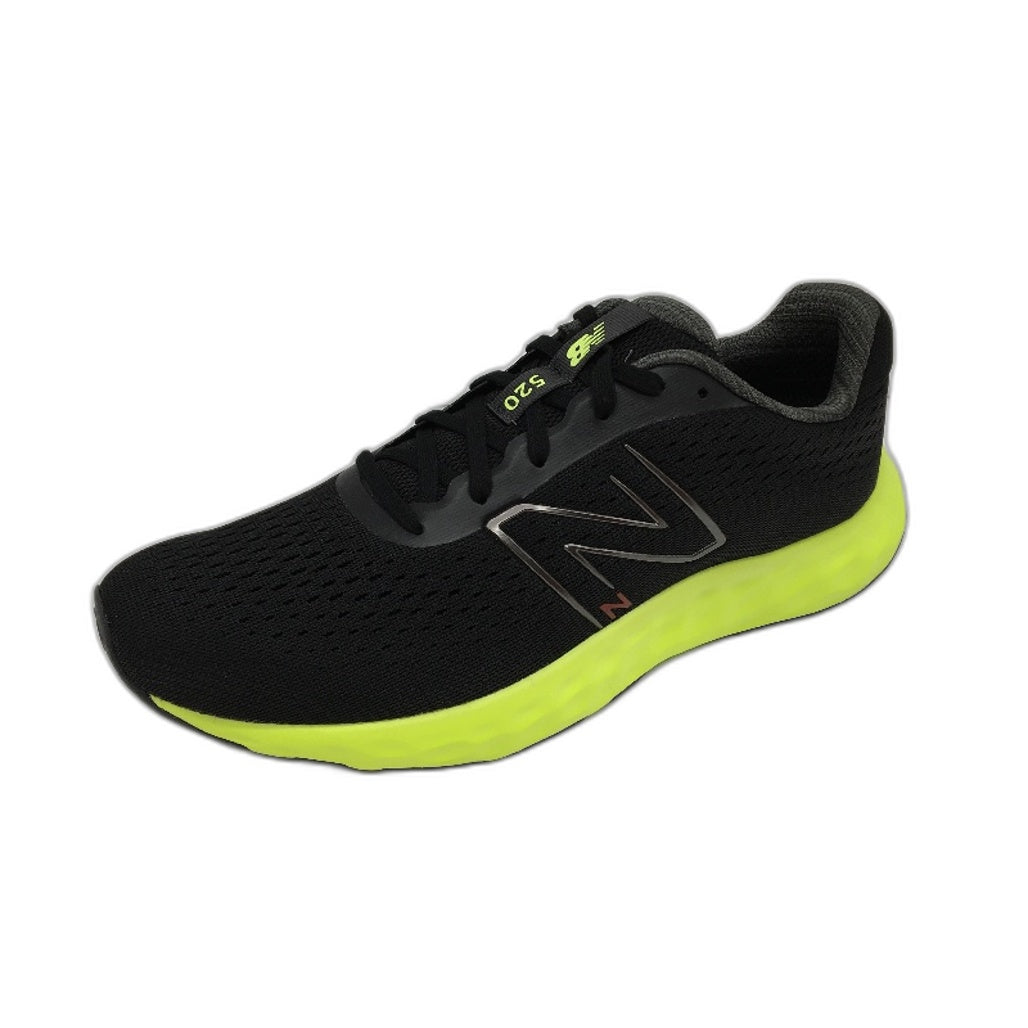 New Balance Black Mesh Neon Yellow M520BG8 Running Shoes Mens Size US 10 NEW