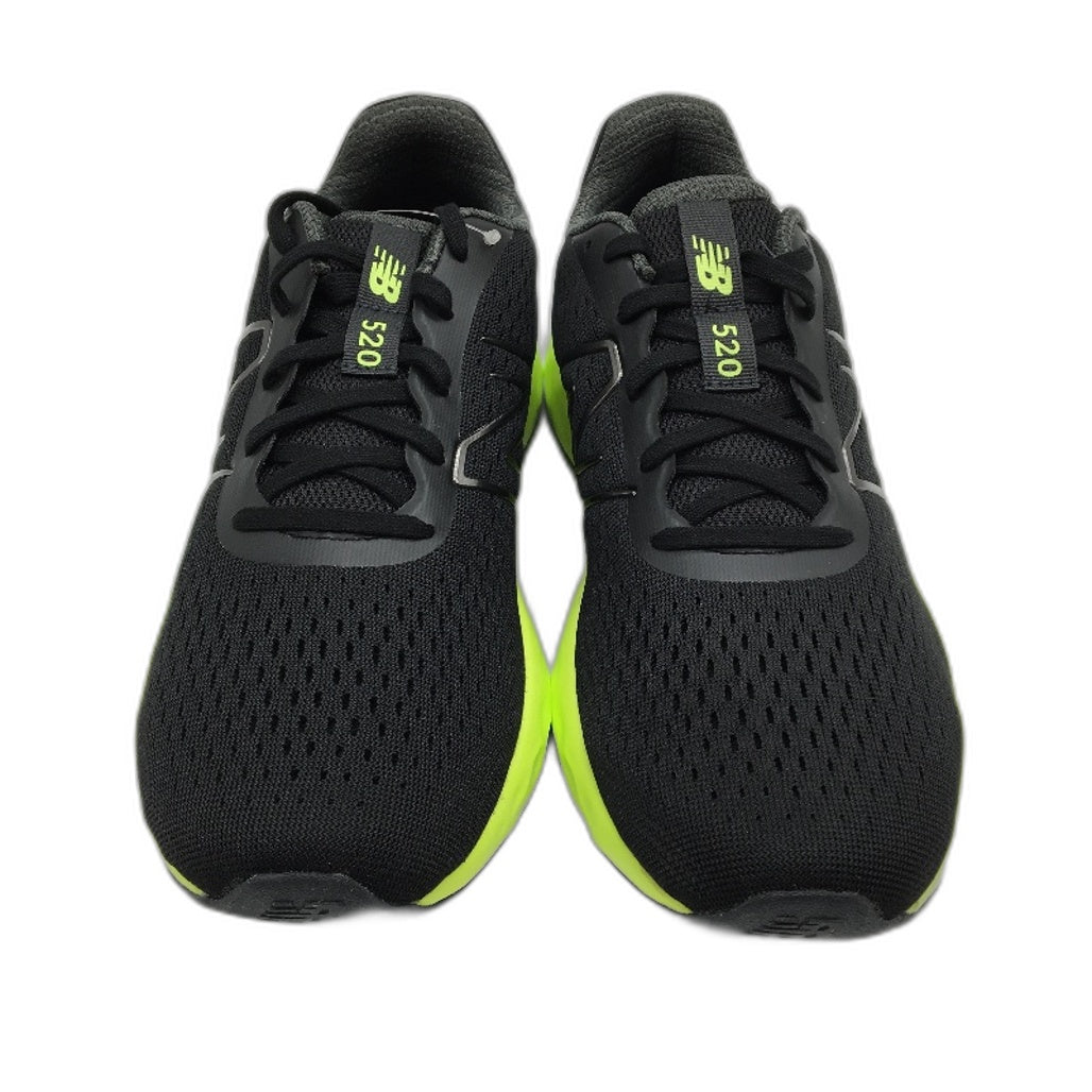 New Balance Black Mesh Neon Yellow M520BG8 Running Shoes Mens Size US 10 NEW