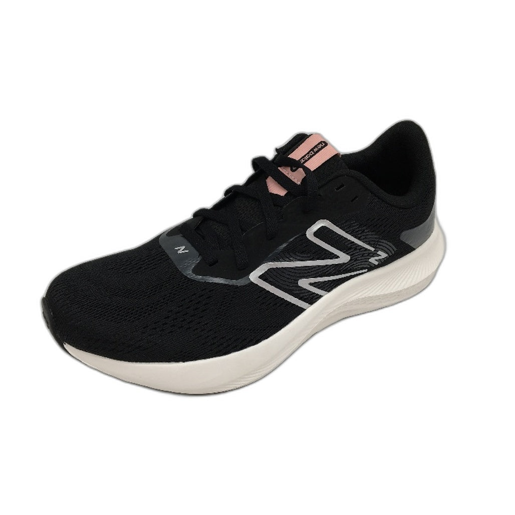 New Balance Black Mesh Silver Logo WPRORLK2 Running Shoes Laides Size US 8.5 NEW