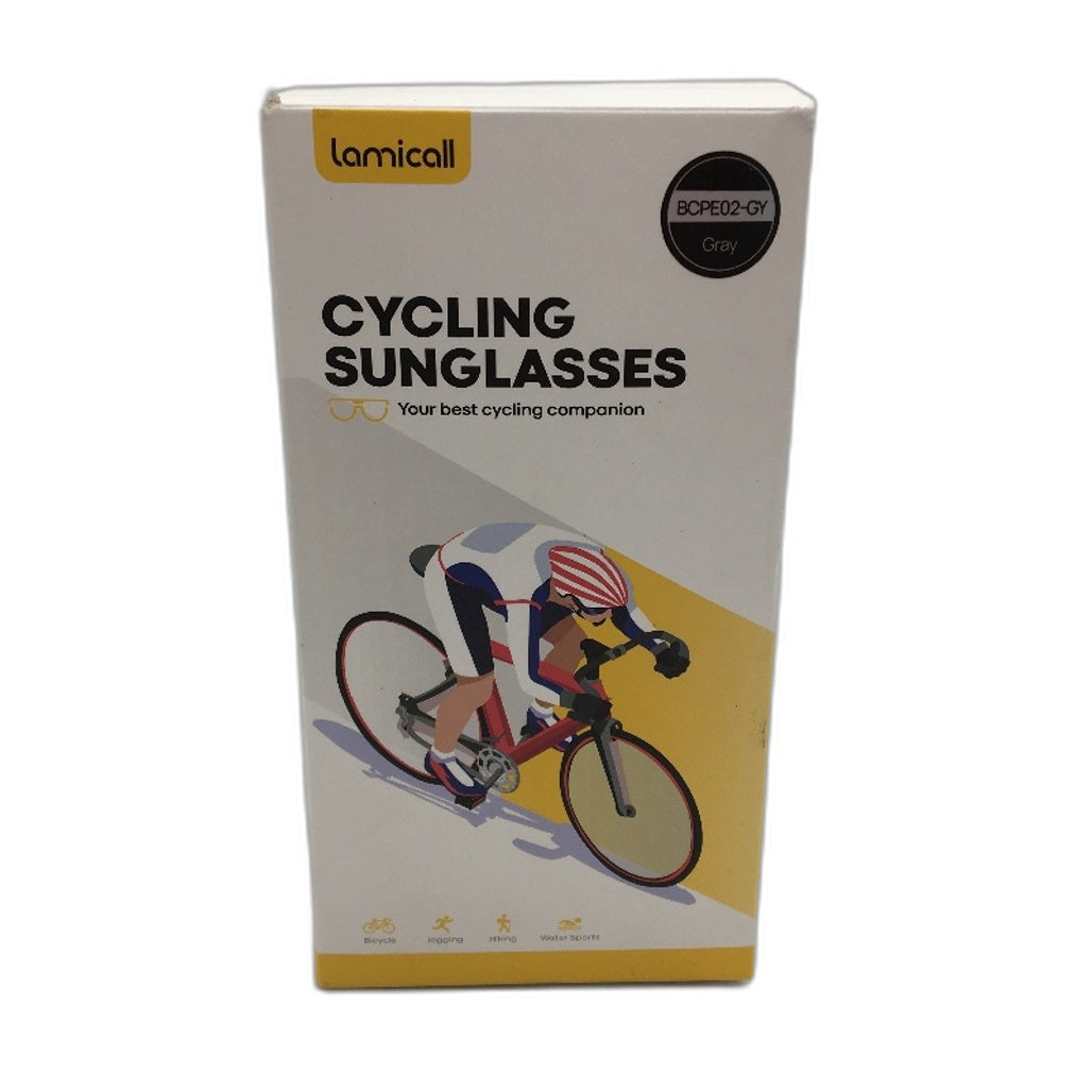 Lamicall Ultralight Polarized UV400 Protect Cycling Sunglasses in Blue Green NEW