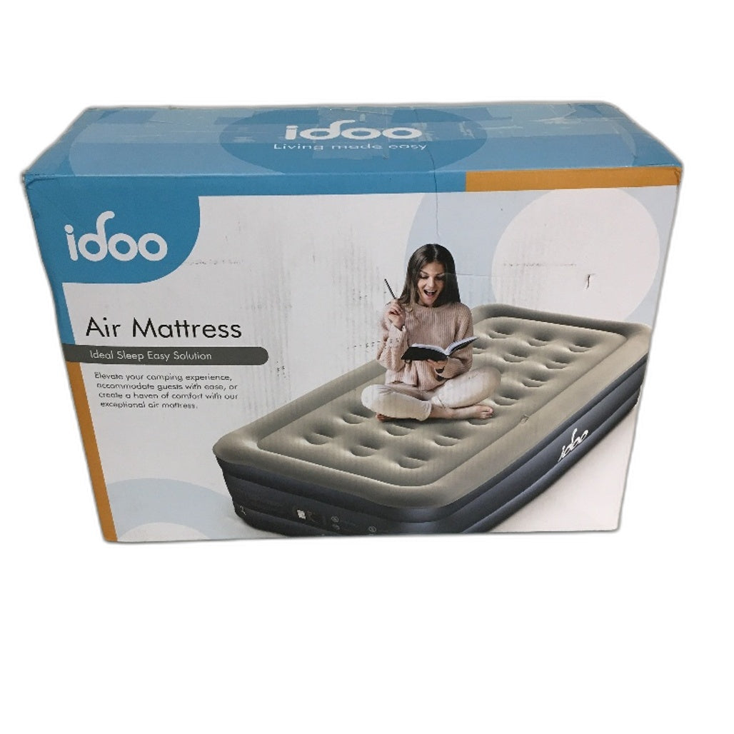 iDOO Air Mattress With Built In Electric Pump Carry Bag I-C-019 Size SINGLE DEMO