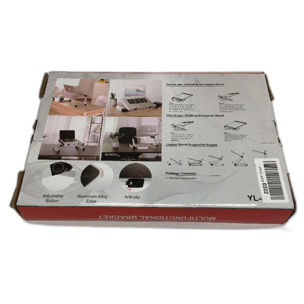 Lavender Tray Multifunctional 360 Degree Rotating Joints Laptop Stand NEW