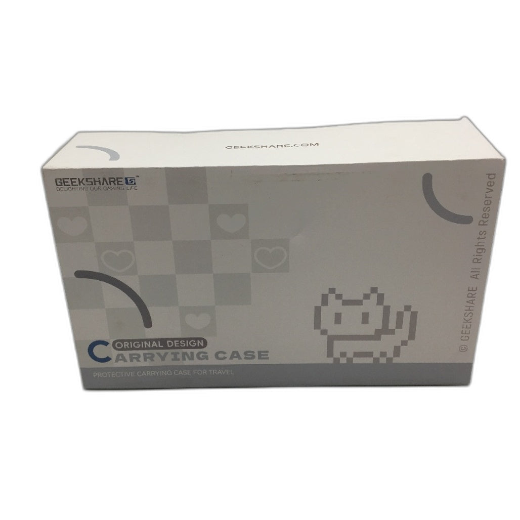 Geekshare Cartoon Shark Switch and OLED Blue Handheld Console Carry Case NEW