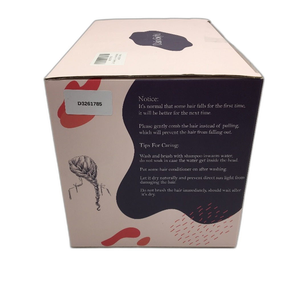 23 Inch Hair Styling Training Mannequin Head with 60% Real Human Hair Kit NEW