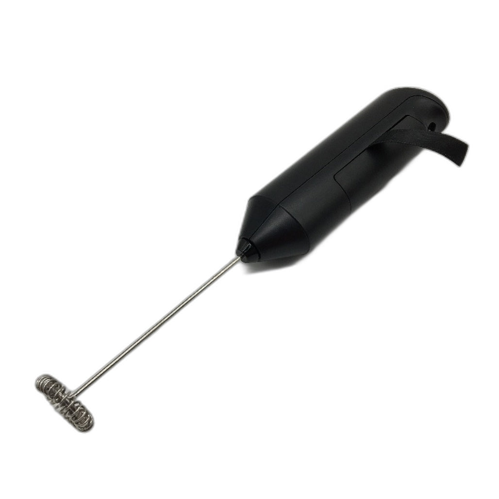 New England Stories Electric Handheld Milk Frother Foam Maker in Black DEMO