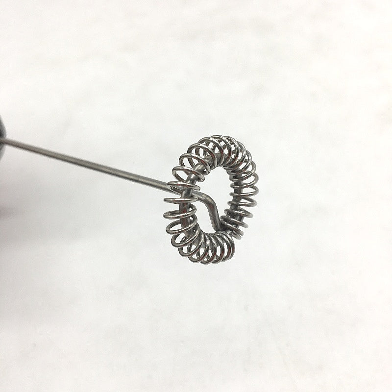 New England Stories Electric Handheld Milk Frother Foam Maker in Black DEMO