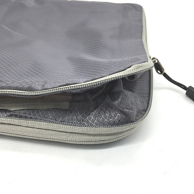 Set of 5 Mesh Grey Travel Packing Cubes Clothing Organiser for Suitcase NEW