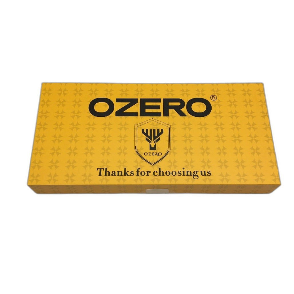 Ozero Winter Wool Blend Lined Black Sheepskin Motorcycle Gloves Size Large NEW