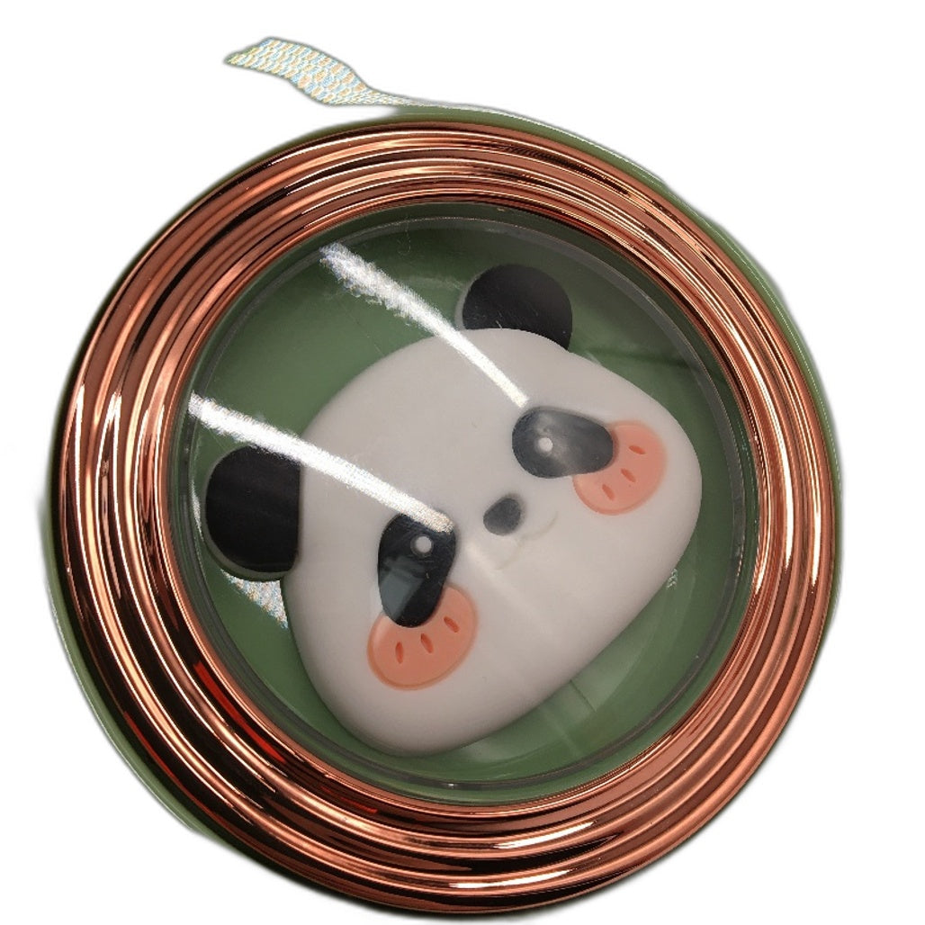 LioCam 2 Tray 60 Slot Easy Press Release Mini Ice Cube Tray in Panda Green NEW