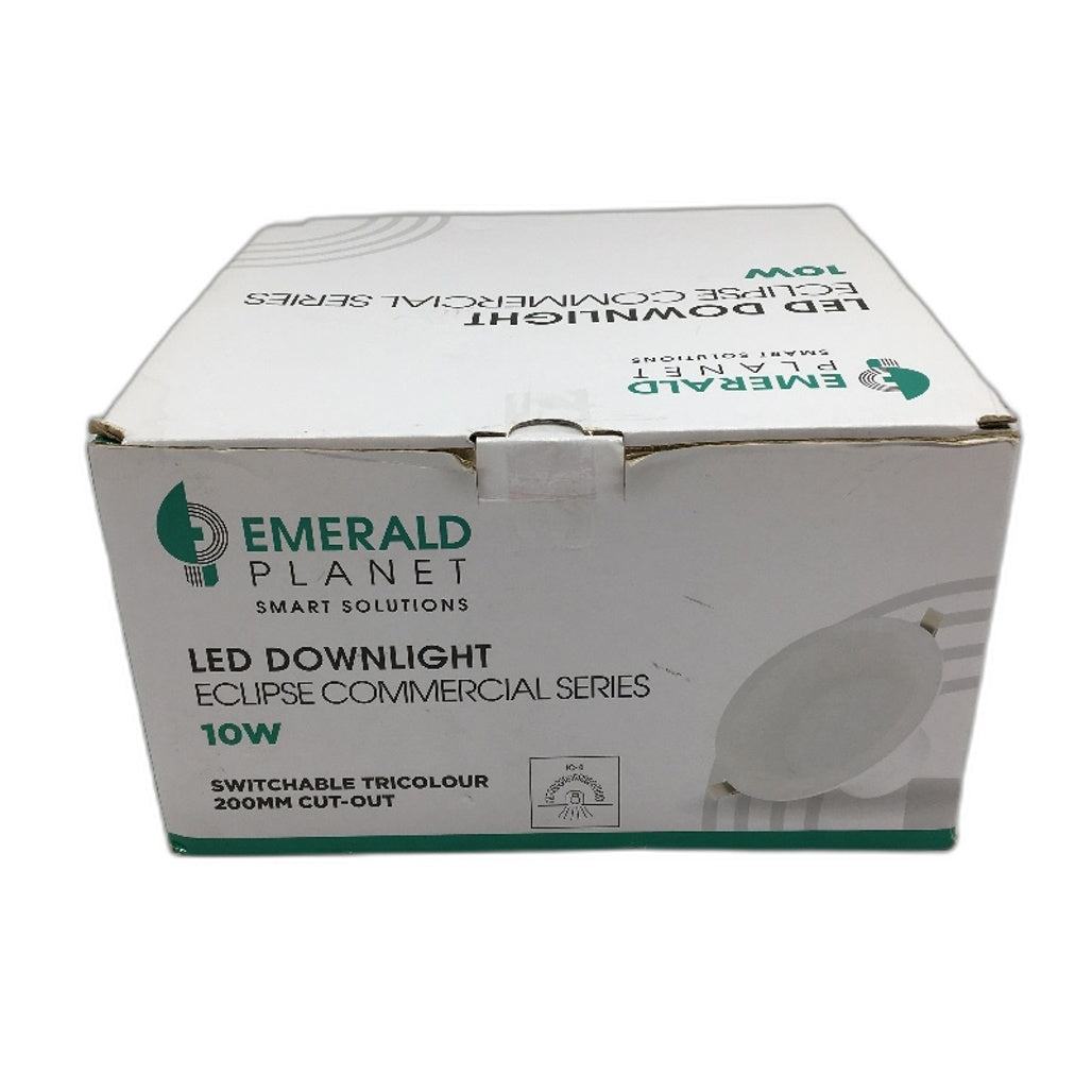 Emerald Planet Eclipse Commercial 1 Piece 10W Switchable LED Downlight DEMO