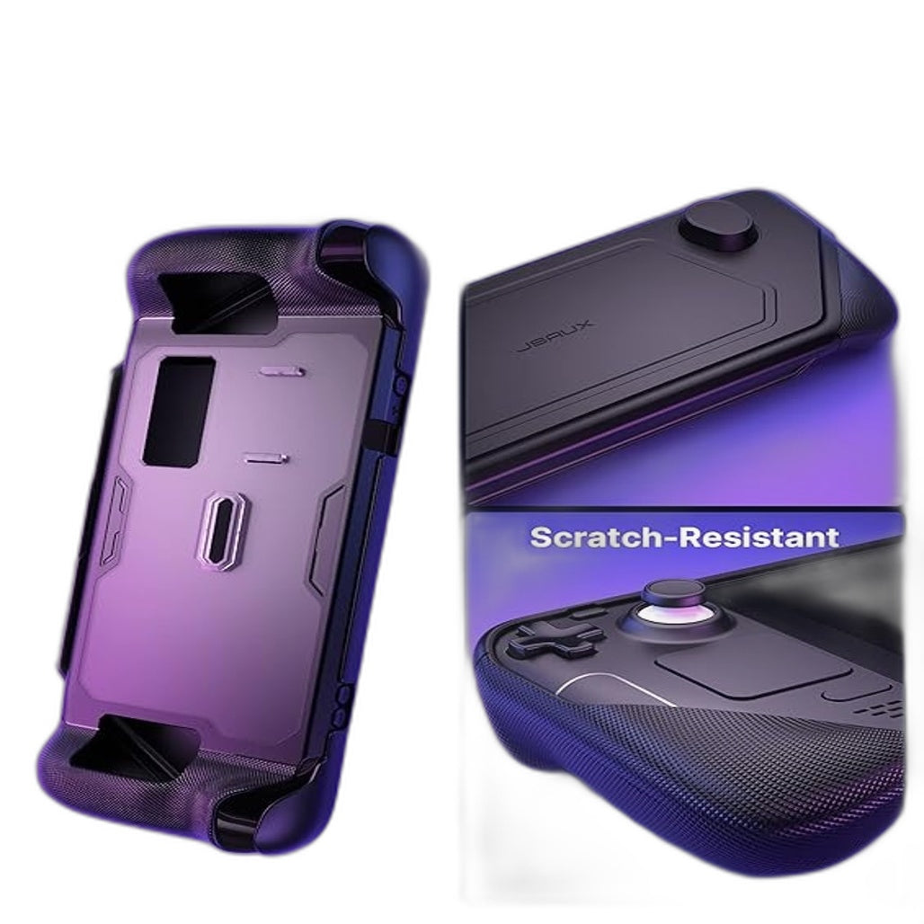JSAUX PC0104 ModCase for Steam Deck with Detachable Front Shell and Strap NEW