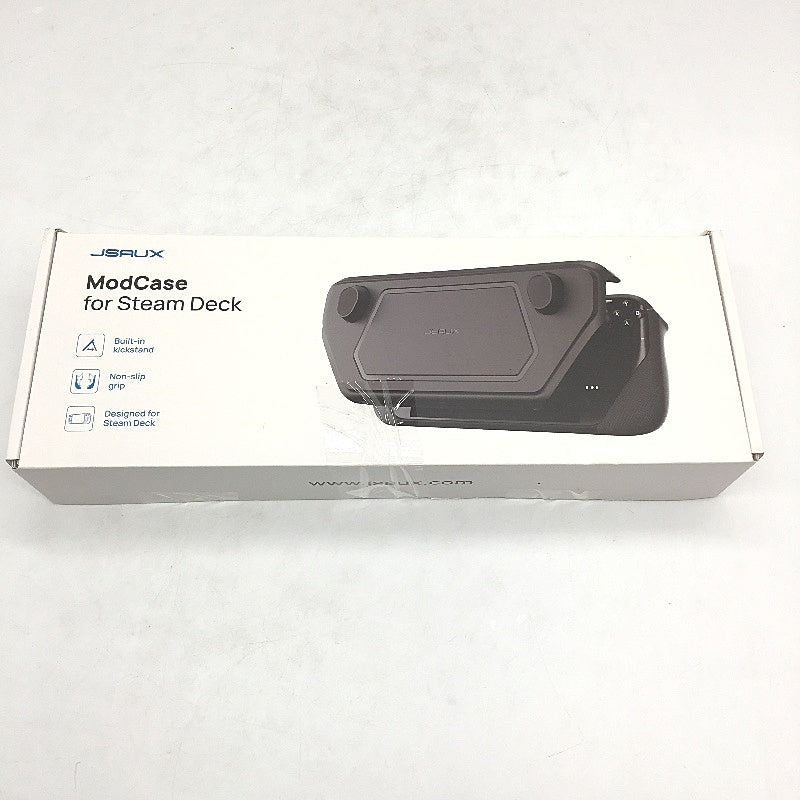 JSAUX PC0104 ModCase for Steam Deck with Detachable Front Shell and Strap NEW