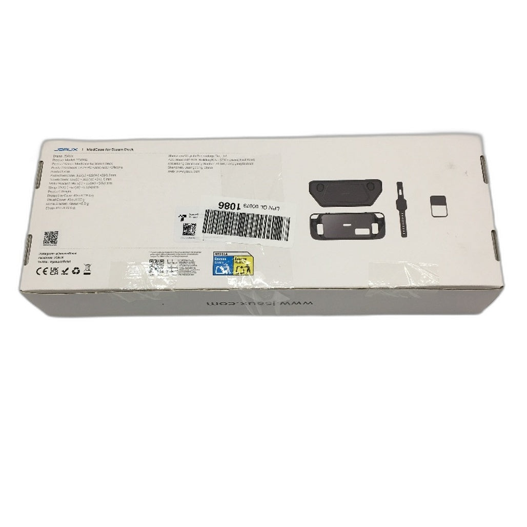 JSAUX PC0104 ModCase for Steam Deck with Detachable Front Shell and Strap NEW