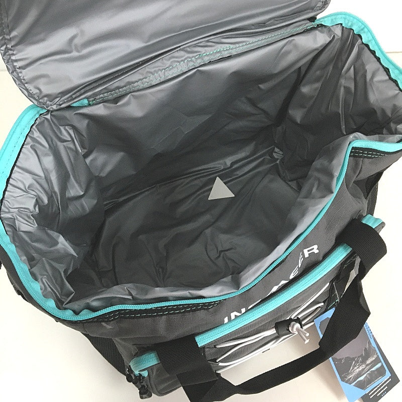 INSMEER 40 Litre 2 in 1 Portable Insulated Soft Collapsible Grey Cooler Bag NEW