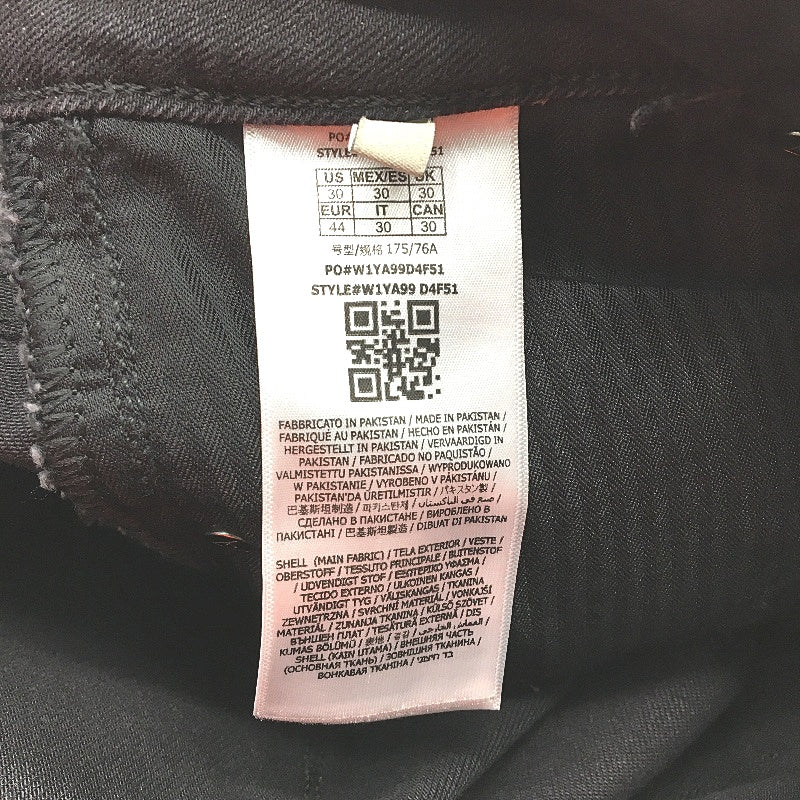 Guess Annette Skinny Slim Tapered Black Mid Rise Jeans Ladies Size UK 30 NEW