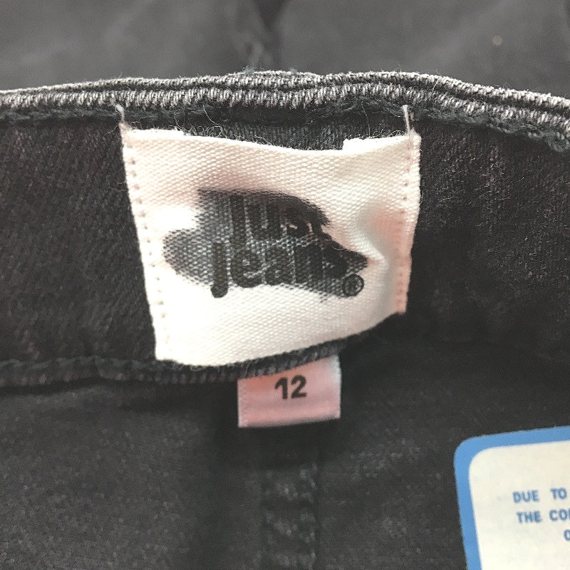 Just Jeans Originals Sky High Wide Leg Black Denim Jeans Ladies Size AU 12 NEW