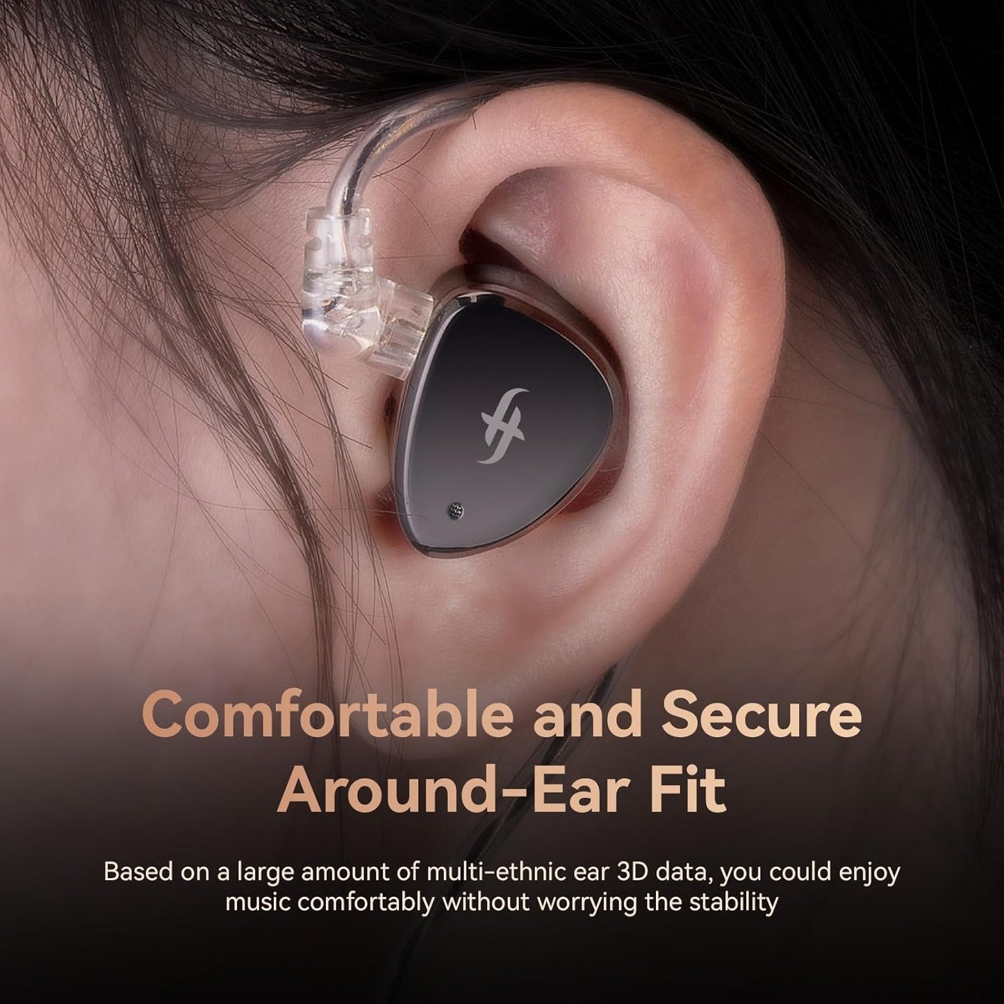 Linsoul SIMGOT EM6L Hybrid Driver Gaming Earbuds with 3D-Printed Housing AU