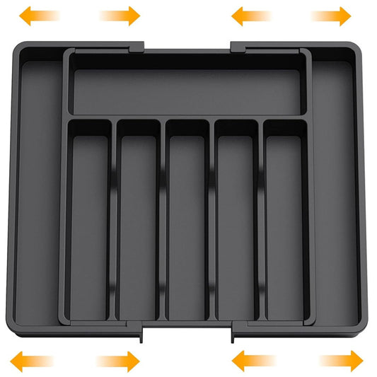 Unbranded Expandable Utensil Drawer Organiser for Kitchen Storage NEW