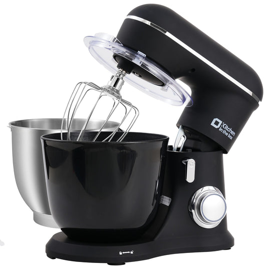 Kitchen in the Box 4.5QT 5QT Stand Mixer Onyx Black Electric Food NEW
