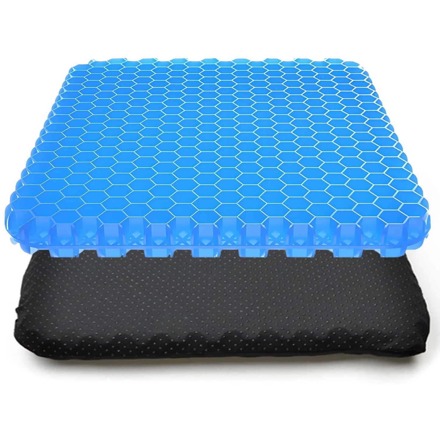 Yotsuba Gel Seat Cushion for Office Chair & Car - Cooling Relief Pain