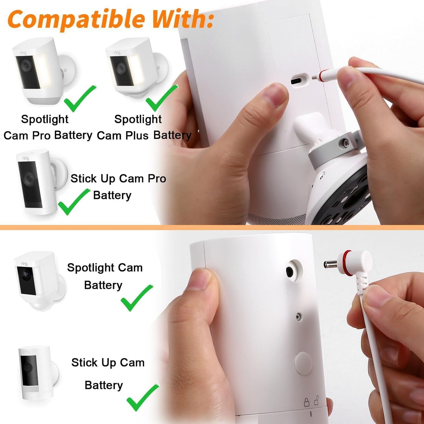 LIFEMOI 10W Solar Panel Charger with USB-C and DC Connectors for Outdoor Use