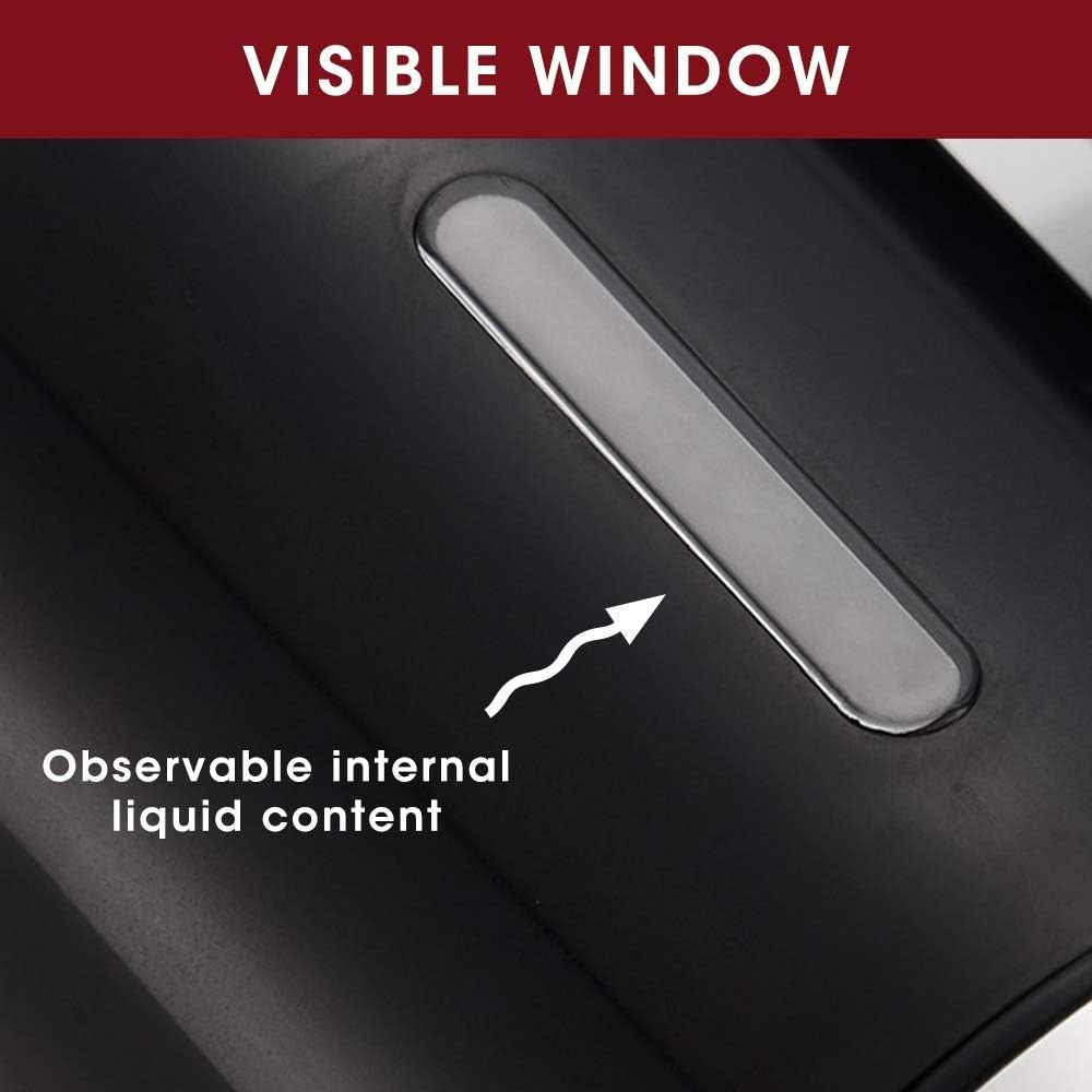 3 Bottles Black Bathroom Shower Soap Shampoo Gel Dispenser Pump 1500ml NEW