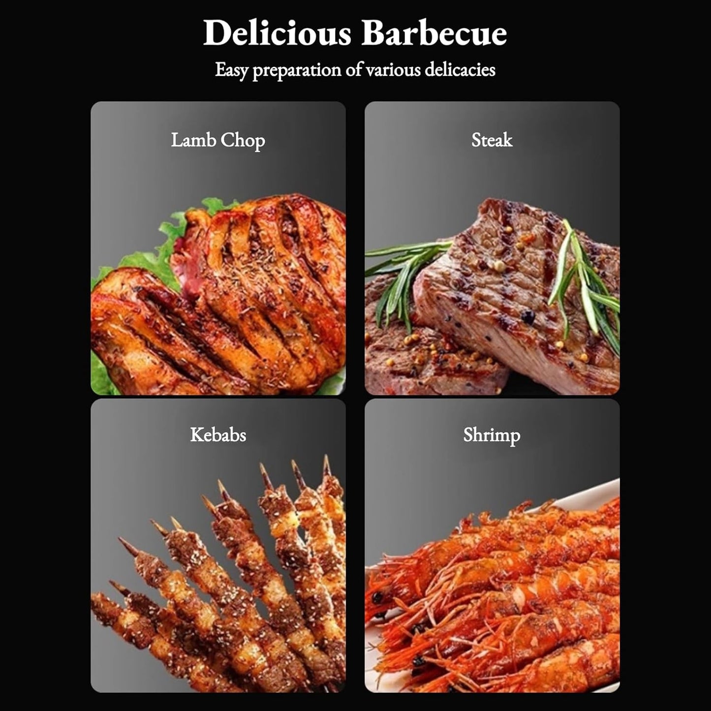 Japanese Style BBQ Hibachi Grill for Charcoal Cooking Rectangle Aluminium NEW