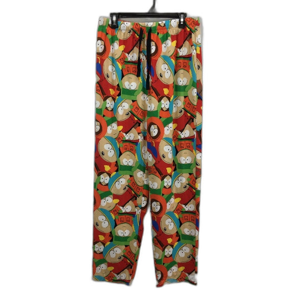 South Park Cast Print Soft Jersey Regular Fit Pyjama Pants Mens Size Medium