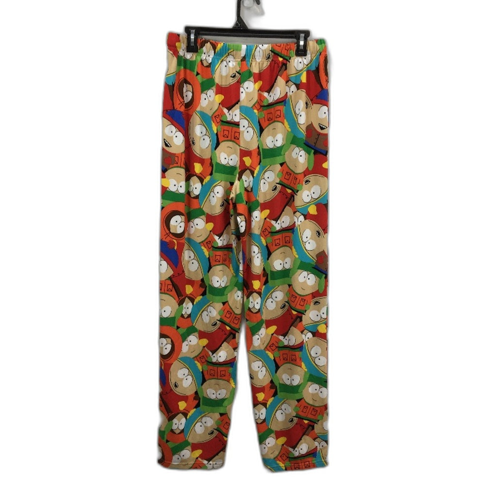 South Park Cast Print Soft Jersey Regular Fit Pyjama Pants Mens Size Medium