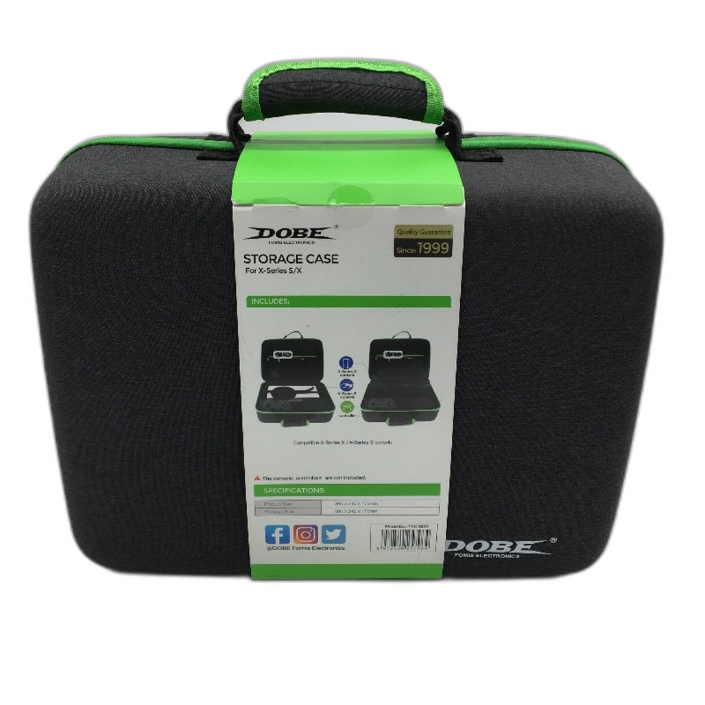 Dobe Portable Storage Case with Shoulder Strap for Series X and S Consoles NEW