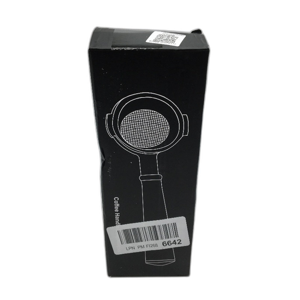 58mm E61 2 Ear Bottomless Stainless Steel Coffee Portafilter Black Handle NEW