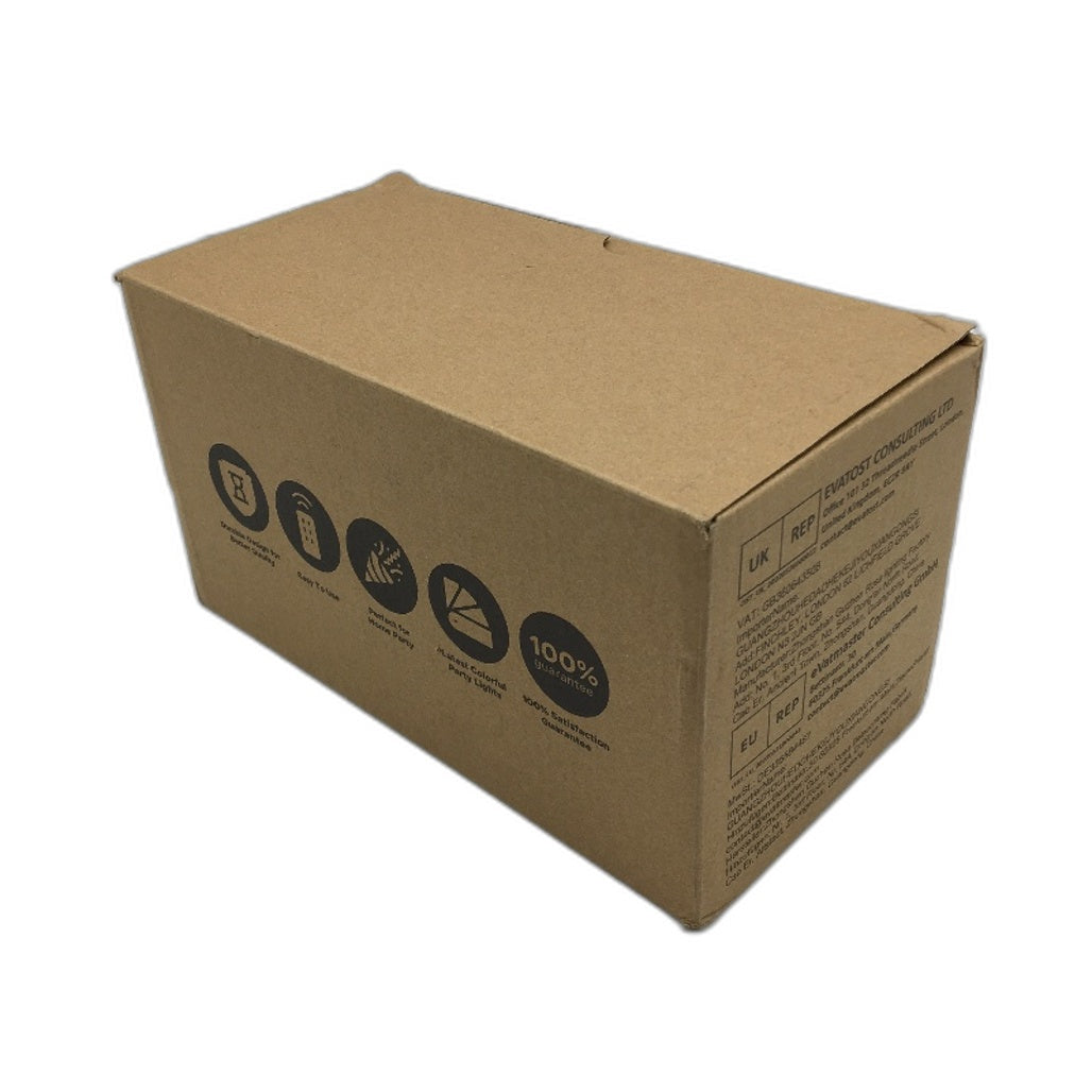 2 Pack Remote Controlled Portable Mini RGB Disco USB Party Lights NEW