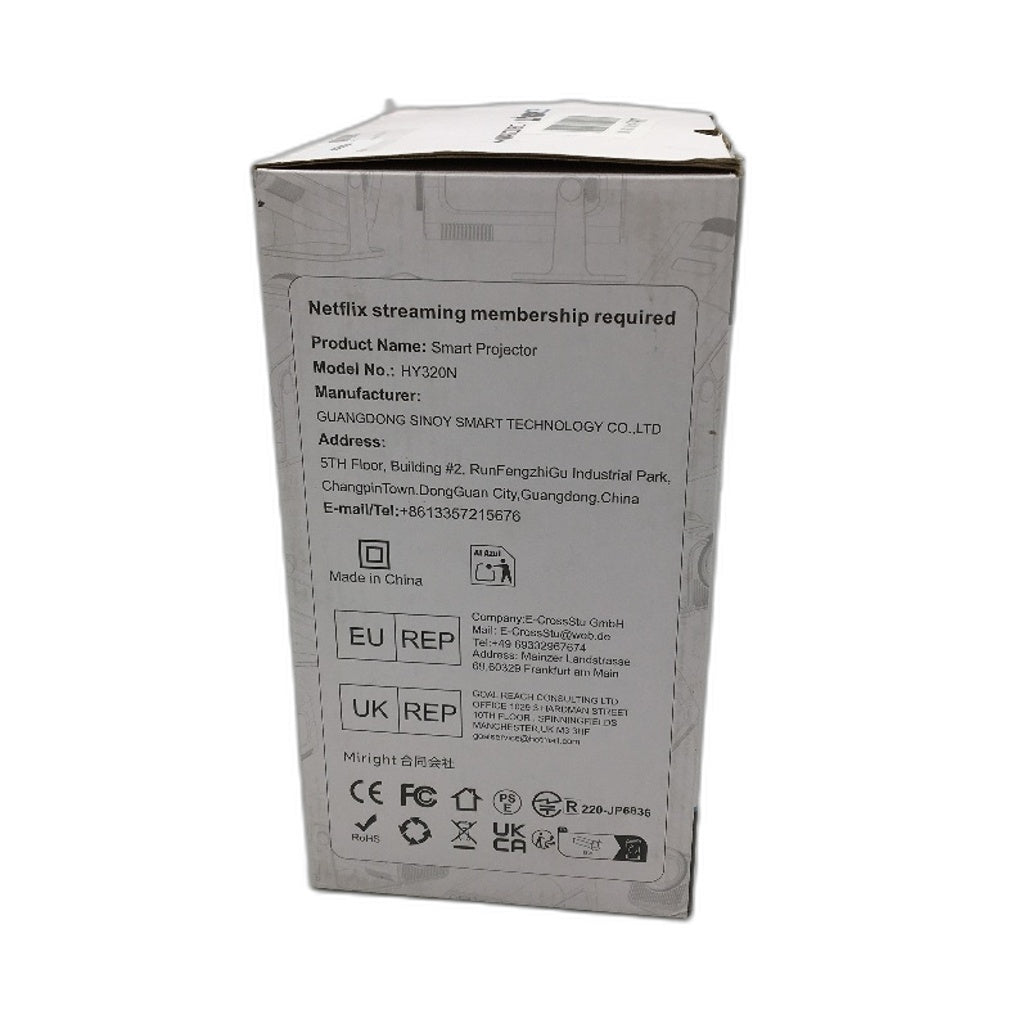 Magcubic x WhaleOS HY320N 1080p NTV BT5.2 Mini Home Theatre Projector DEMO