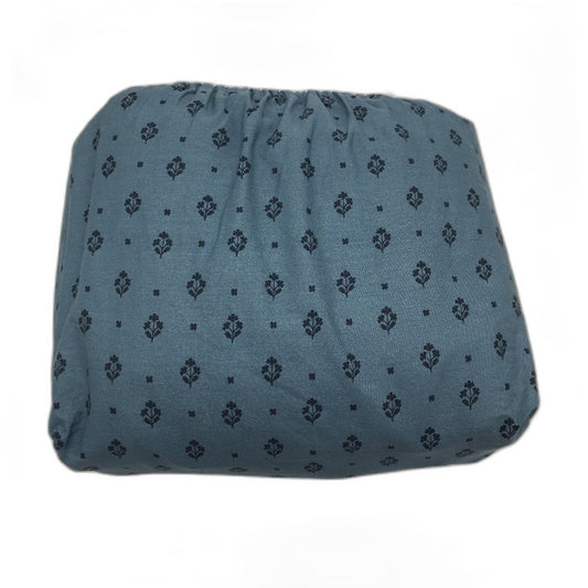 Target Amelia Floral Printed Blue Sheet Set with Single Pillowcase QUEEN NEW