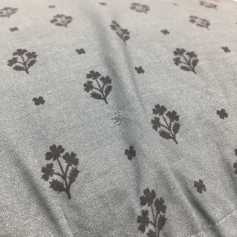 Target Amelia Floral Printed Blue Sheet Set with Single Pillowcase QUEEN NEW