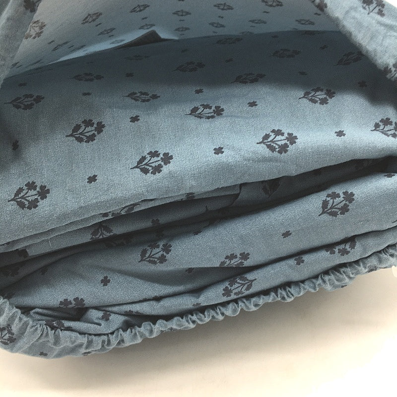 Target Amelia Floral Printed Blue Sheet Set with Single Pillowcase QUEEN NEW