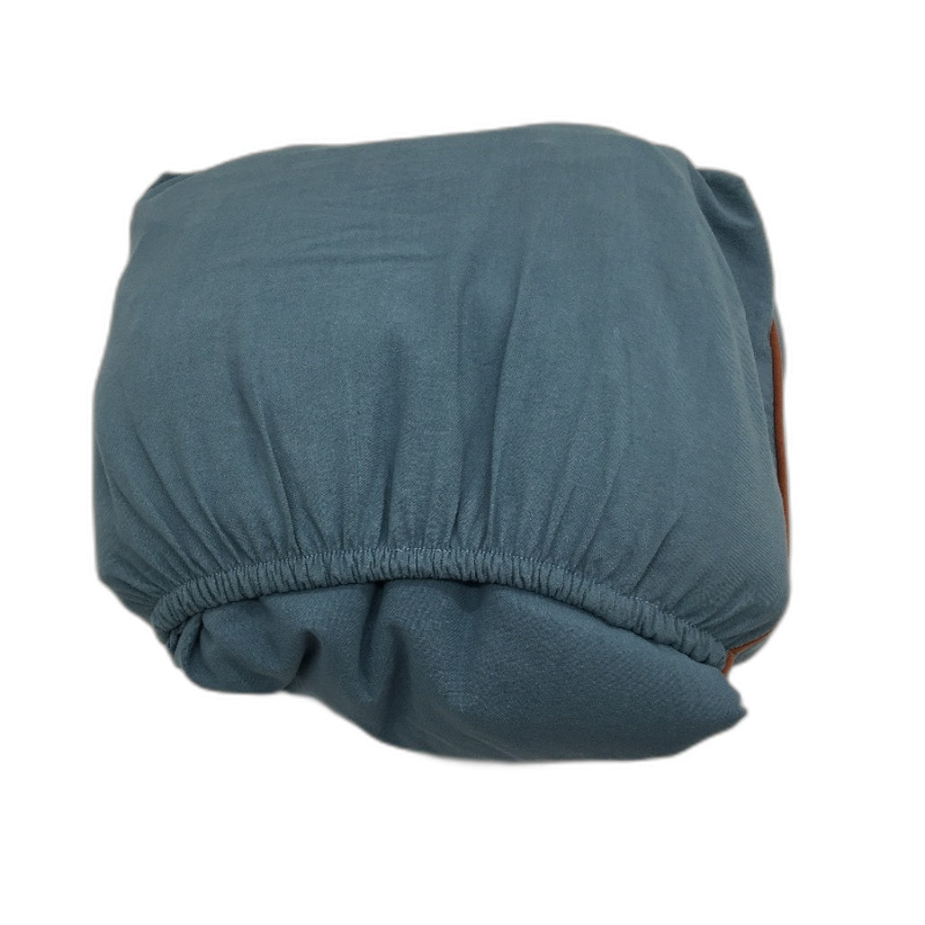 Target Nova Stonewash Bluestone Quilt Cover Set Size DOUBLE 180x210cm NEW