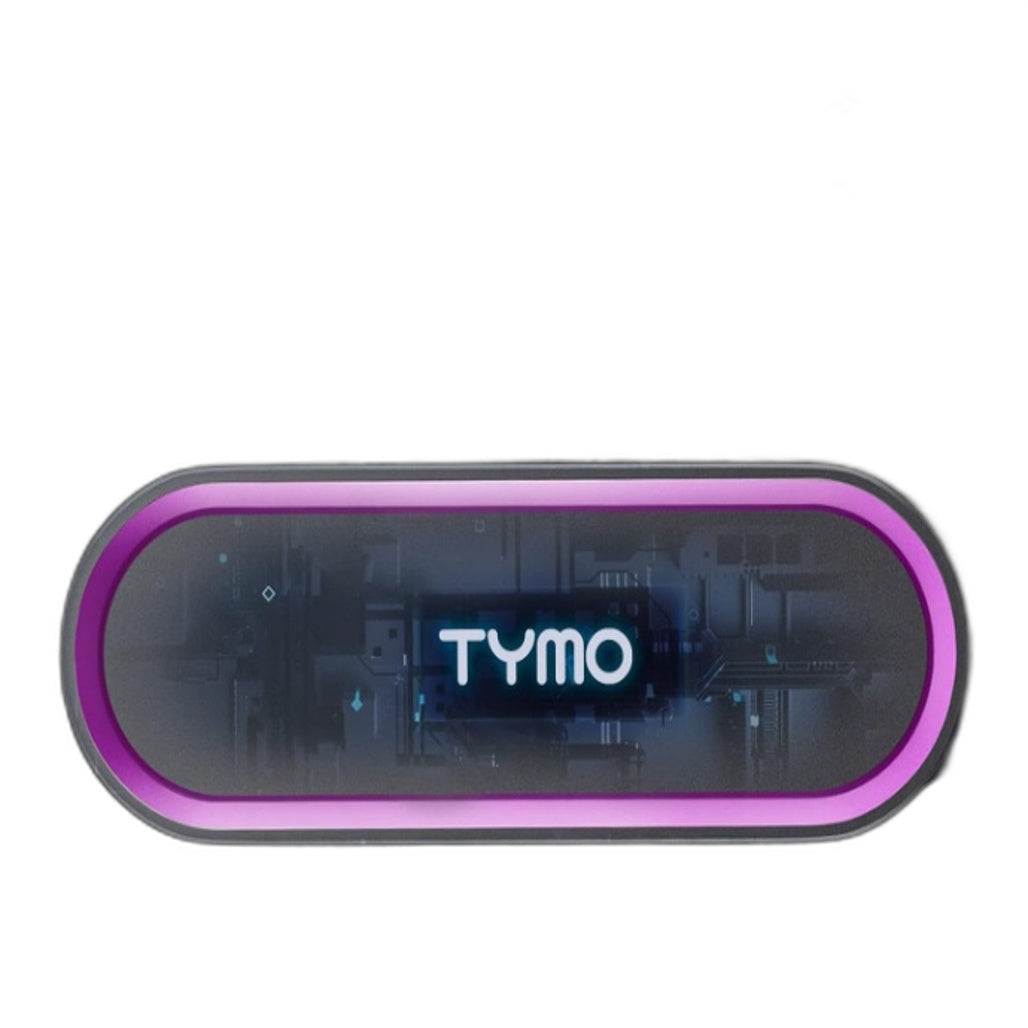 Tymo Ring 3D Teeth Fast Heating Built-In Comb Hair Straightener Brush DEMO