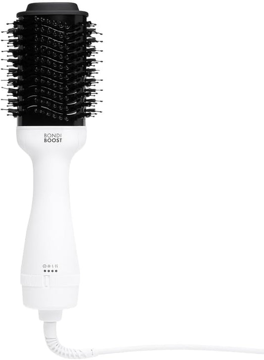 BondiBoost 75mm Dual Bristle Volumising Heated Blowout Hair Brush NEW